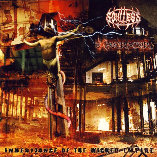 Soulless /Exsecrator Inheritance of the Wicked Empire CD